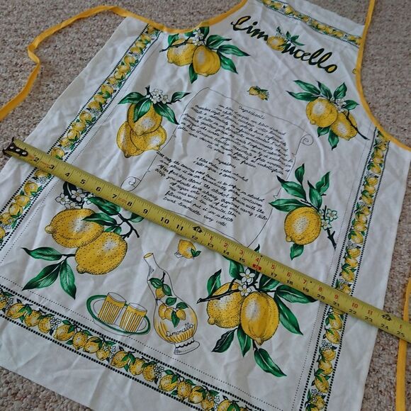 Limoncello Recipe Apron - Picture 6 of 10
